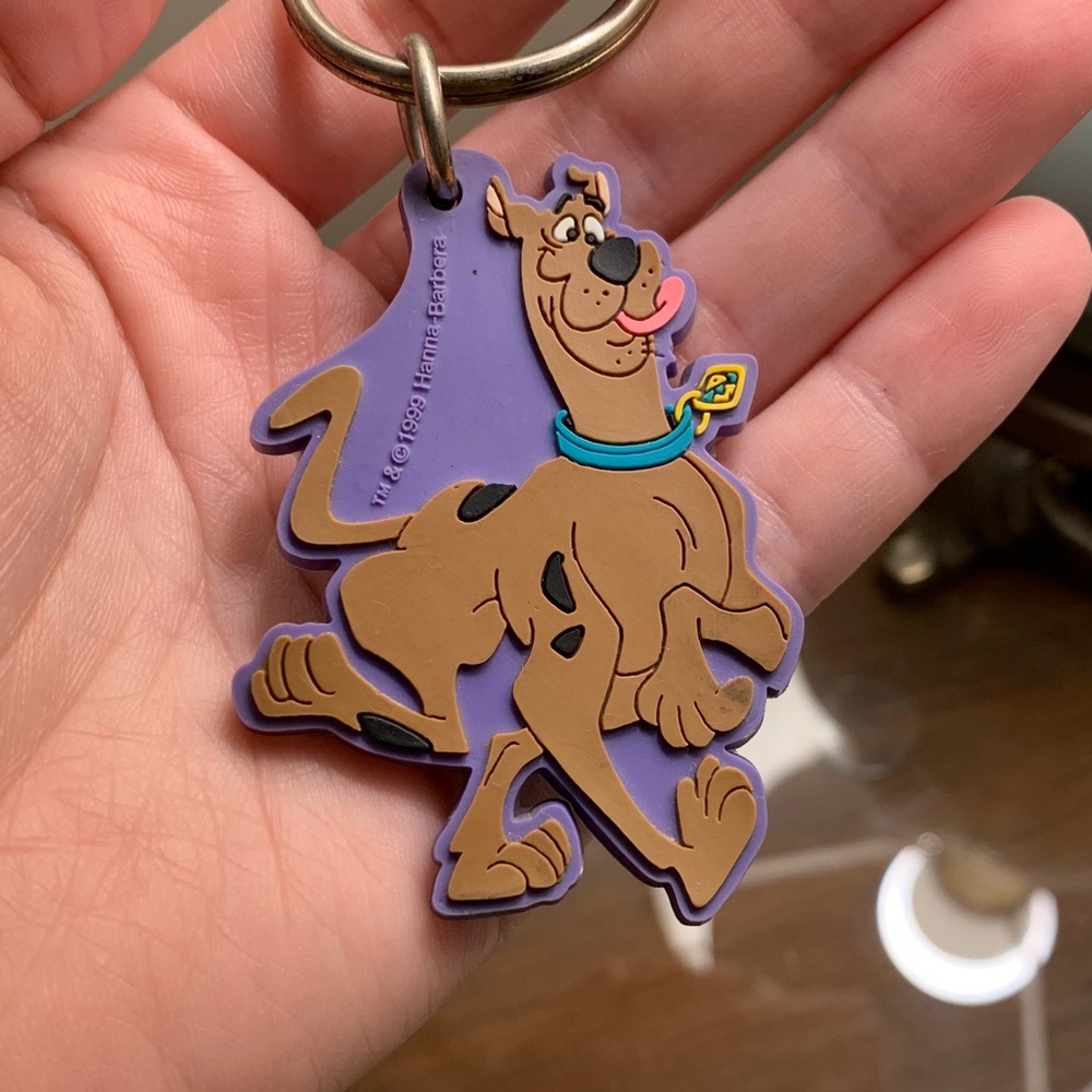 Vintage Cartoon Network Scooby Doo Keychain